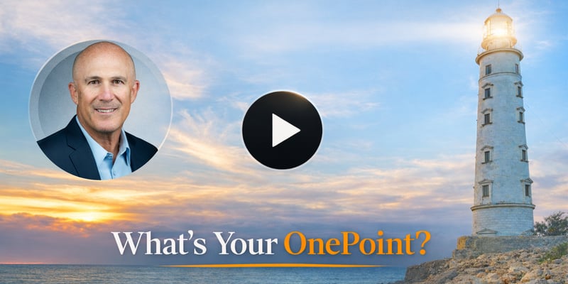 What’s Your OnePoint? | Mark Feldman