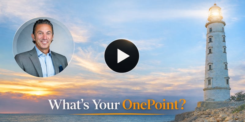 What’s Your OnePoint? | Michael Axelrod
