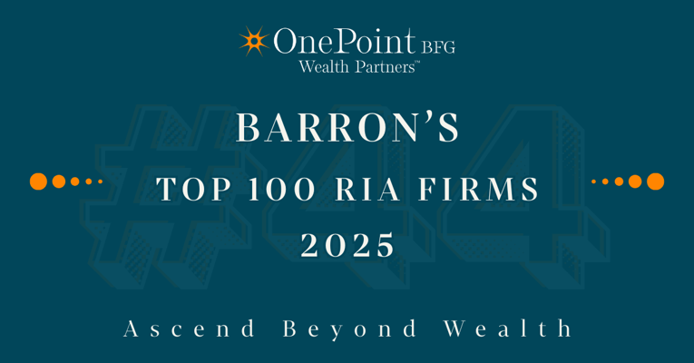 OnePoint BFG named to Barron's Top 100 RIA Firms 2025