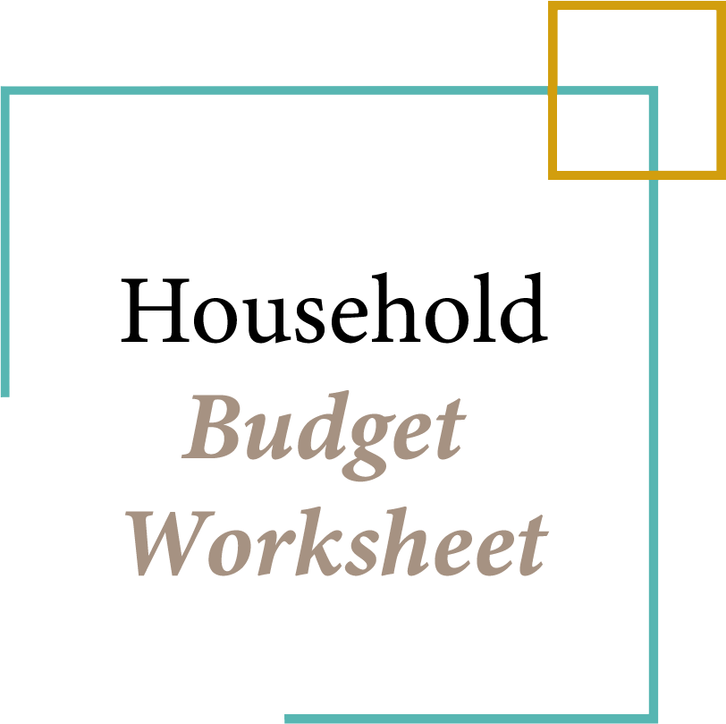 Boxes_Household Budget Worksheet