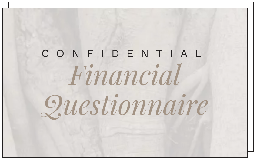 Financial Questionnaire
