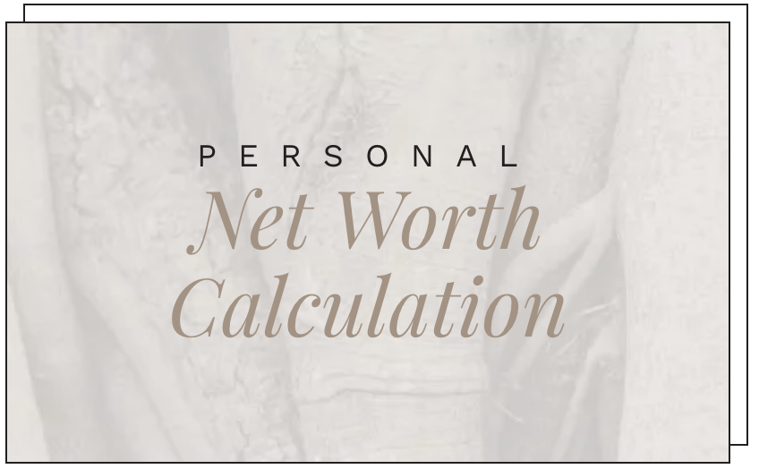 Net Worth Calculator