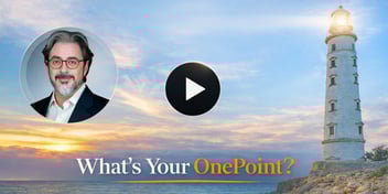 What’s Your OnePoint? | Anthony Holden