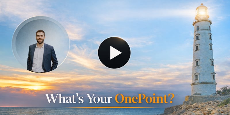 What’s Your OnePoint? | Sean McCarthy, CFP®, RICP®, ChFC®