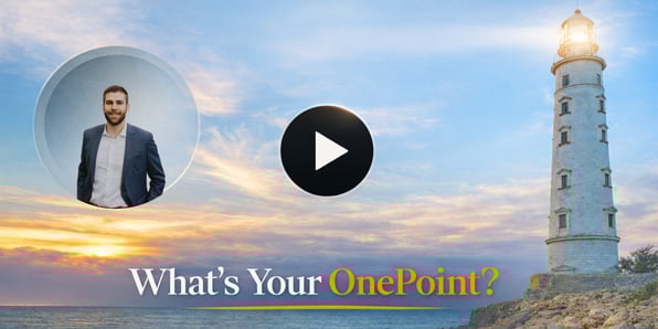 What’s Your OnePoint? | Sean McCarthy, CFP®, RICP®, ChFC®